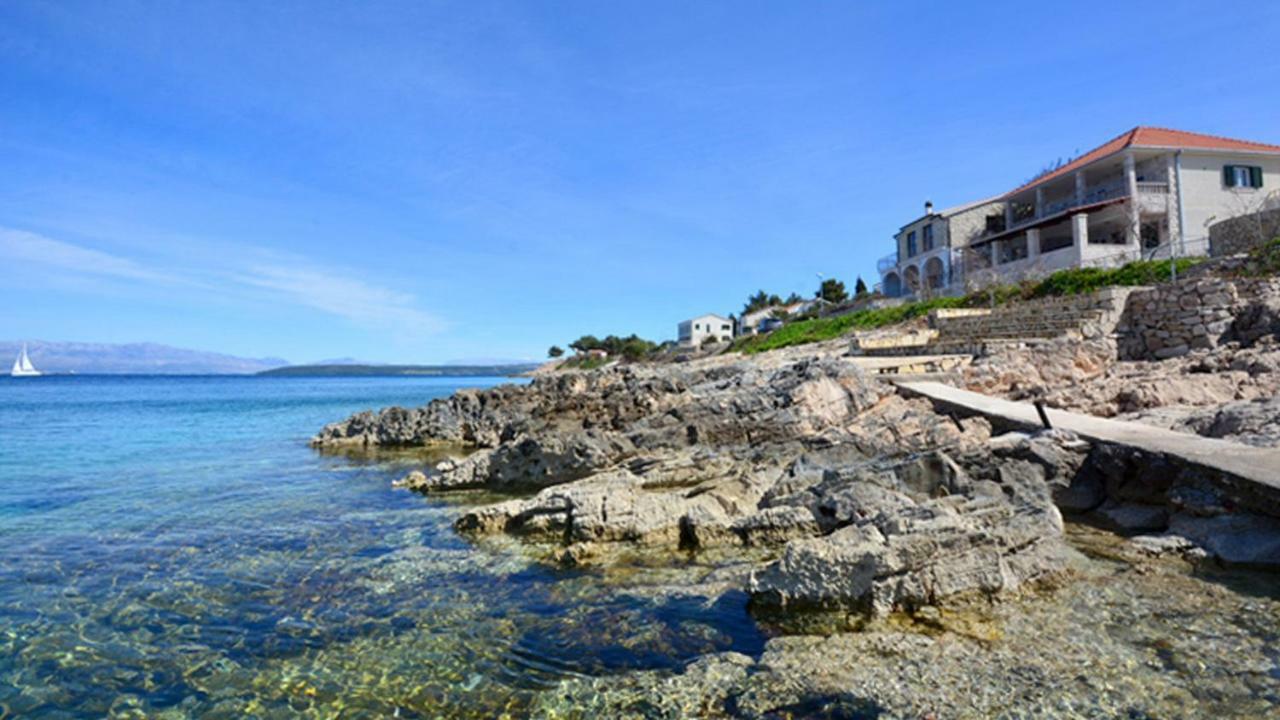 Schoenes Ferienhaus Direkt Am Meer Stomorska Exteriör bild